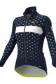 ALÉ Cycling thermal jacket - PR-R STARS - blue/white
