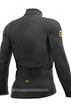 ALÉ Cycling winter long sleeve jersey - PR-S STORM - black/grey