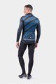 ALÉ Cycling thermal jacket - PR-R TAK WOOL THERMO - black/blue