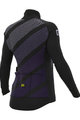 ALÉ Cycling thermal jacket - PR-R TAK WOOL THERMO - black/purple