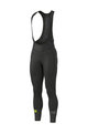 ALÉ Cycling long bib trousers - R-EV1 CLIMA WARM - yellow