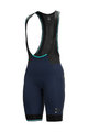 ALÉ Cycling bib shorts - KLIMATIK K-TOUR - blue