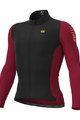 ALÉ Cycling winter long sleeve jersey - R-EV1 WARM RACE 2.0 - red