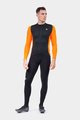 ALÉ Cycling winter long sleeve jersey - R-EV1 WARM RACE 2.0 - orange