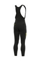 ALÉ Cycling long bib trousers - PR-R ROAD - yellow