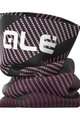 ALÉ Cycling neckwarmer - ACCESSORI TAK WOOL THERMO - black/bordeaux