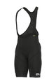 ALÉ Cycling bib shorts - PR-R SELLA PLUS - black/white