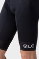 ALÉ Cycling bib shorts - PR-R SELLA PLUS - black/white