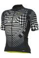 ALÉ Cycling short sleeve jersey - PR-S CHECKER - grey