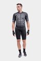 ALÉ Cycling short sleeve jersey - PR-S CHECKER - grey