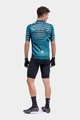 ALÉ Cycling short sleeve jersey - PR-S CHECKER - light blue