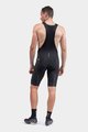 ALÉ Cycling bib shorts - PR-R GREEN SPEED - black