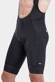 ALÉ Cycling bib shorts - PR-R GREEN SPEED - black
