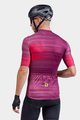 ALÉ Cycling short sleeve jersey - SOLID TURBO - bordeaux