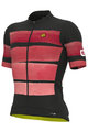 ALÉ Cycling short sleeve jersey - PR-S TRACK - bordeaux