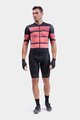 ALÉ Cycling short sleeve jersey - PR-S TRACK - bordeaux