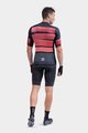 ALÉ Cycling short sleeve jersey - PR-S TRACK - bordeaux