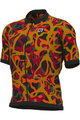 ALÉ Cycling short sleeve jersey - OFF ROAD - GRAVEL WOODLAND - red