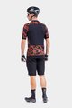 ALÉ Cycling short sleeve jersey - OFF ROAD - GRAVEL WOODLAND - red