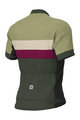 ALÉ Cycling short sleeve jersey - OFF ROAD - GRAVEL CHAOS - green