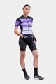 ALÉ Cycling short sleeve jersey - PR-S TRACK LADY - purple