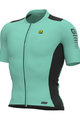 ALÉ Cycling short sleeve jersey - R-EV1  RACE 2.0 - turquoise