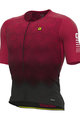 ALÉ Cycling short sleeve jersey - R-EV1  VELOCITY - bordeaux