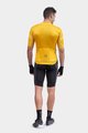 ALÉ Cycling short sleeve jersey - R-EV1  ARTIKA - yellow