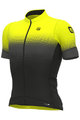 ALÉ Cycling short sleeve jersey - PR-S GRADIENT - yellow