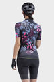 ALÉ Cycling short sleeve jersey - PR-S GARDEN LADY - blue