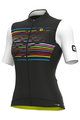 ALÉ Cycling short sleeve jersey - PR-S LOGO LADY - black