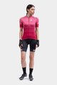 ALÉ Cycling short sleeve jersey - SOLID LEVEL LADY - bordeaux