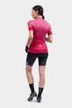 ALÉ Cycling short sleeve jersey - SOLID LEVEL LADY - bordeaux