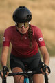 ALÉ Cycling short sleeve jersey - SOLID LEVEL LADY - bordeaux