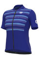 ALÉ Cycling short sleeve jersey - SOLID WAVES LADY - blue