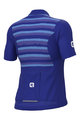 ALÉ Cycling short sleeve jersey - SOLID WAVES LADY - blue