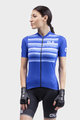 ALÉ Cycling short sleeve jersey - SOLID WAVES LADY - blue