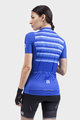 ALÉ Cycling short sleeve jersey - SOLID WAVES LADY - blue