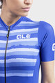 ALÉ Cycling short sleeve jersey - SOLID WAVES LADY - blue