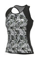 ALÉ Cycling sleeveless jersey - SOLID CANDY LADY - black