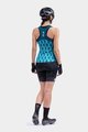 ALÉ Cycling sleeveless jersey - SOLID CANDY LADY - turquoise