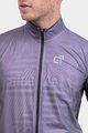 ALÉ Cycling windproof jacket - GUSCIO CLEVER - purple