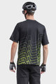 ALÉ Cycling short sleeve jersey - OFF ROAD - MTB VISUAL - black