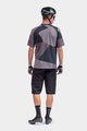 ALÉ Cycling short sleeve jersey - OFF ROAD - MTB SWEDISH CAMO - grey