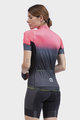 ALÉ Cycling short sleeve jersey - PR-S GRADIENT LADY - orange