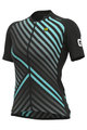 ALÉ Cycling short sleeve jersey - PR-R FAST LADY - black