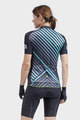 ALÉ Cycling short sleeve jersey - PR-R FAST LADY - black