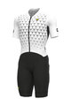 ALÉ Cycling skinsuit - R-EV1 HIVE - white