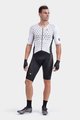 ALÉ Cycling skinsuit - R-EV1 HIVE - white