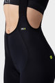 ALÉ Cycling bib shorts -  PR-R SELLA PLUS LADY - black